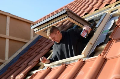 Pose de fenêtres de toit Velux à Crissey